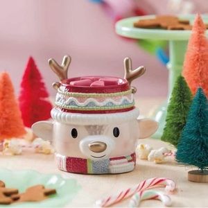 Scentsy RETRO REINDEER Warmer NIB Christmas Winter Wonderland